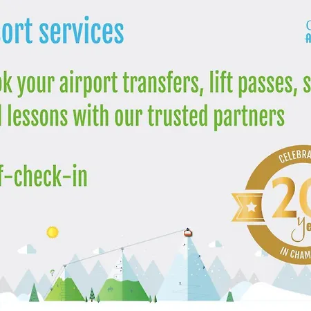 Des Alpes 302 Appt - Year 公寓 霞慕尼